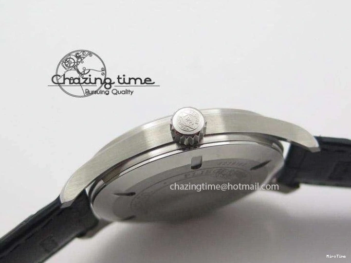 MIROTIME 0423 Mark XVI 1:1 Best Edition MK Maker SS Black Dial A2892 On Black Leather Strap Chic 7371